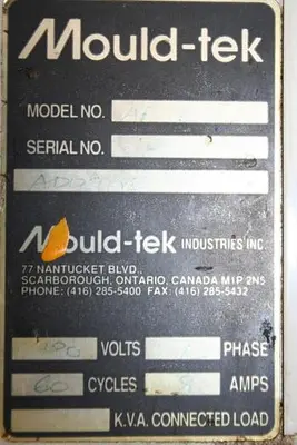 USED MOULD TEK AF-III-1IN