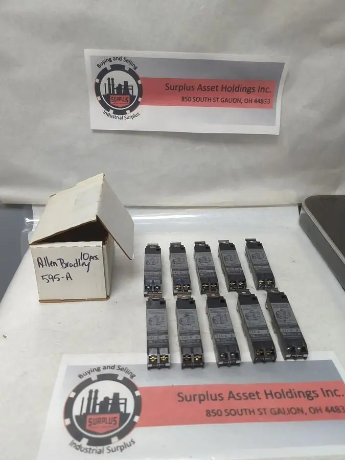 Used ALLEN-BRADLEY 595-A Miscellaneous Equipment (Electrical & Power) | Surplus Asset Holdings #1197039