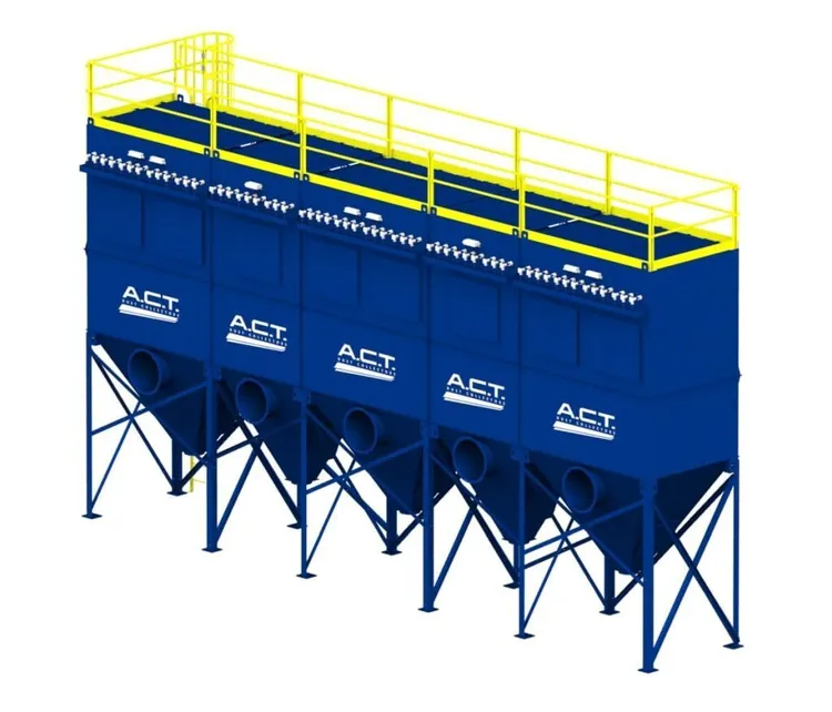 New | Build-to-Order A.C.T. TLM 513-10 Dust Collectors Ohio US | T.R. Wigglesworth Machinery Co. #384892