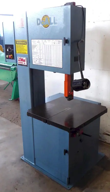 Used 2005 DOALL 2013-V3 Vertical Band Saws Louisiana US | CW WOOD MACHINERY #473959