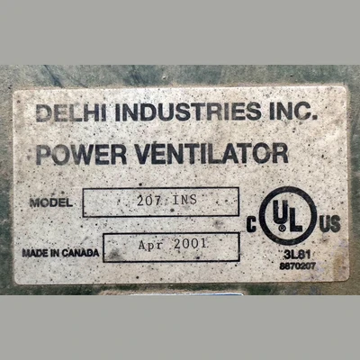 PM Wright 7.5 kW Electric Duct Heater