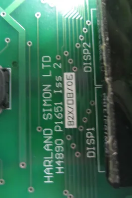 HARLAND SIMON H4890P1651 PC BOARD