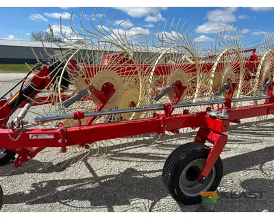 Used FARM KING TVR14 - 14 WHEEL Hay Rakes Iowa US | Keast Enterprises #1360467