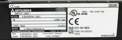 Used MITSUBISHI AJ65SBTB1-32D1 PLC Input & Output Kentucky US | Industrial Parts R Us Inc. #355138