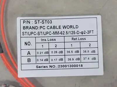 USED PC CABLE WORLD ST-ST03