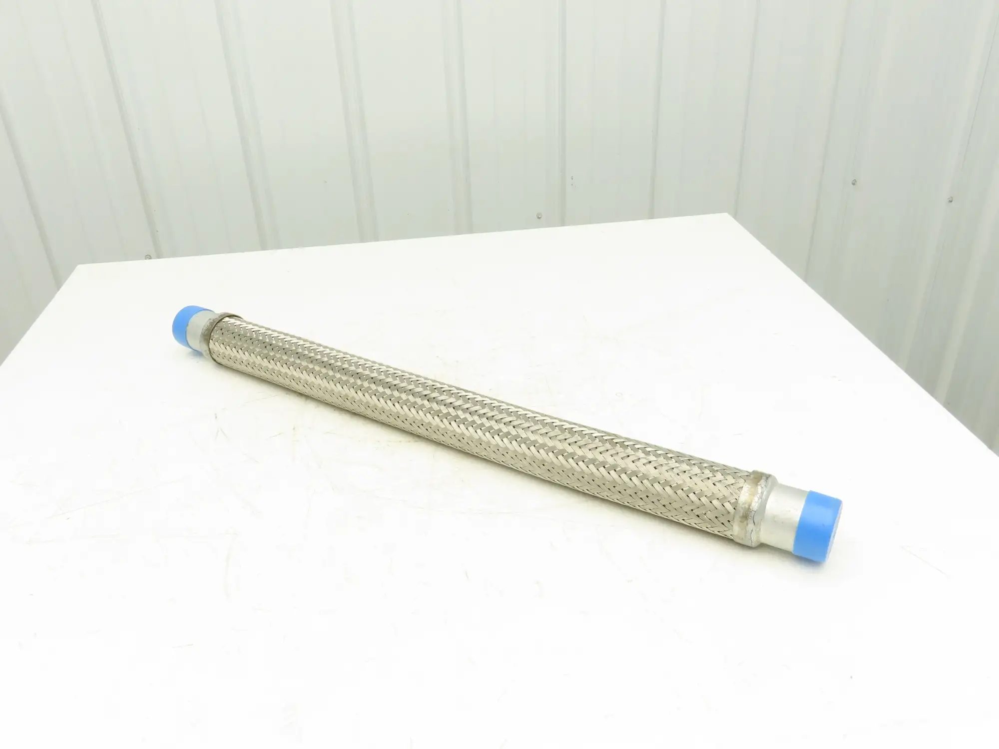 2"x 36" Braided Stainless Steel Flex Hose 2" NPT Male Ends