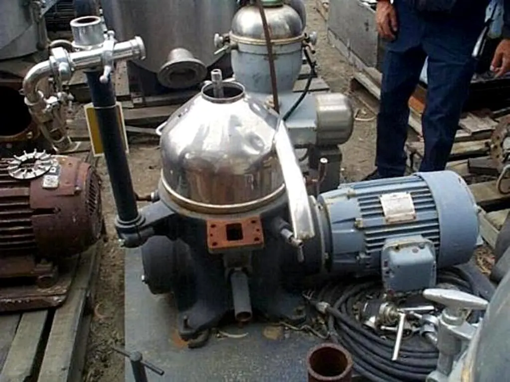 Westfalia KG 2006 chamber bowl centrifuge, SS.