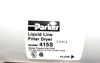 NEW PARKER 415S LIQUID LINE FILTER DRYER