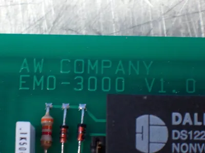 Used AW COMPANY EMO3000CH Printed Circuit Boards (PCB) Ohio US | HGR 24 #1134662