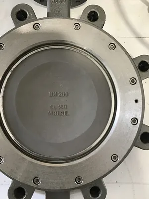 PAC Butterfly valve model: QT-50, ratio: 40:1, torque:490, 8″