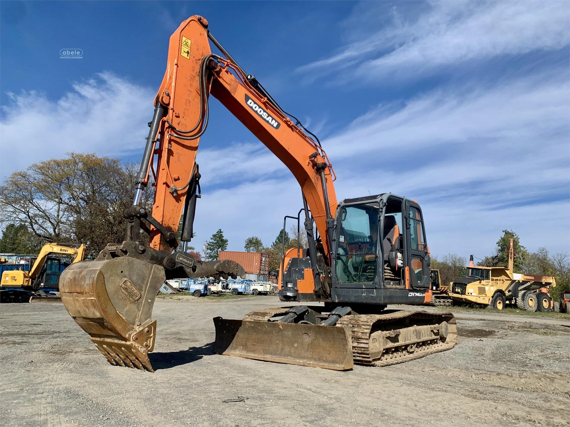Used 2017 DOOSAN DX140 LCR-5 Crawler Excavators | Abele Tractor #1342774