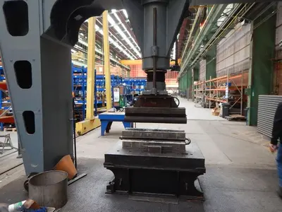 USED NIELAND 300 TON DISH END FORMING PRESS