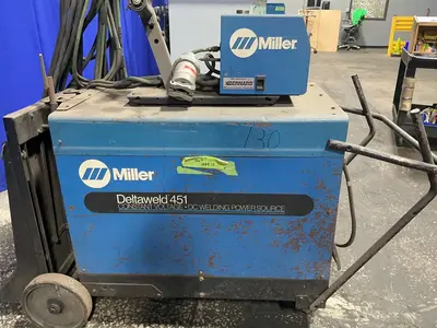 Used MILLER DELTAWELD 451 Mig Welders Ohio US | HGR 24 #1404586