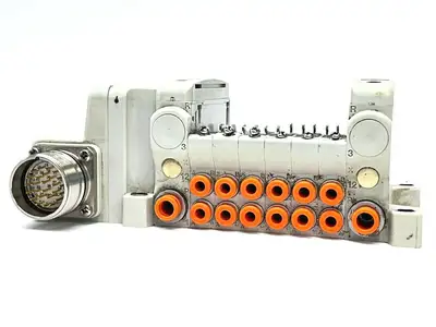 VV5QC21-06N3MD0-S | SMC  Base Mounted Manifold VQC 2000 Series - Used