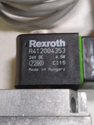 USED Festo/Rexroth MFH-3-1/4-NPT/ R412004353/ 24V AC/DC-4A -