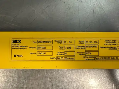 Sick 4000 C40E-0903 / C40E-0903FK010 (4.5.2)