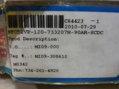 USED BTM CORP STC52VP-1420-73320H-90AR-SCDC
