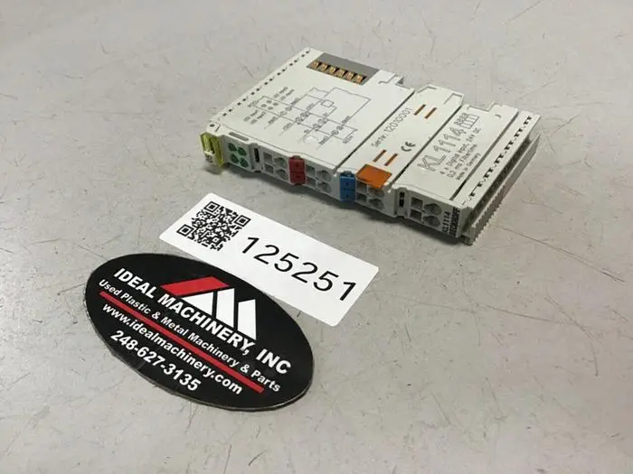 Used BECKHOFF KL1114 Misc Electrical & Power Parts Michigan US | Ideal Machinery #995002