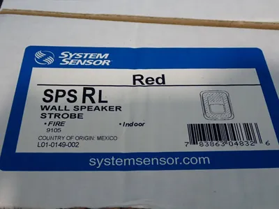 New | in-Stock SYSTEM SENSOR SPSRL Safety Products (Other) Ohio US | HGR 24 #1150523