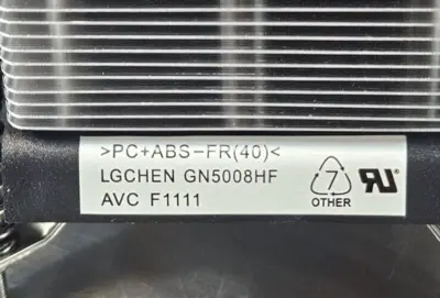 LGCHEN GN5008HF GEC2950 Heat Sink With Fan (BIN544)