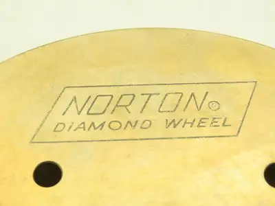Norton MD100-N50M-1/8 Diamond Wheel MOS 6550 RPM Max 6.620x1-1/2x1-1/4