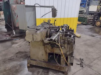 2 SPINDLE x 1.25" LANDIS THREADER / THREADING MACHINE: YOBRO #24699