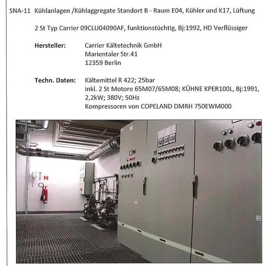 Used 1992 CARRIER 09CLU04090AF High Pressure Coolant Systems | UCY Industrial GmbH #387342