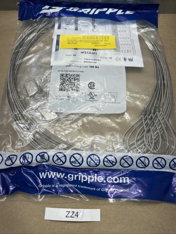 New | in-Stock Gripple HF3-LS-5FT Misc Fasteners Indiana US | J&J Industrial Supply #495814