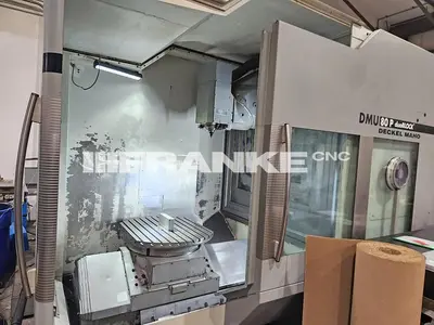 Used 2005 DMG MORI DECKEL MAHO DMU 80P DUOBLOCK Vertical Machining Centers (5-Axis or More) | FRANKE CNC, LLC #1382658