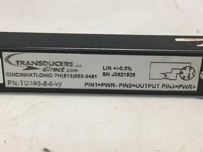 Used TRANSDUCERS DIRECT TD390-5-6-W Transducers Michigan US | Ideal Machinery #722235