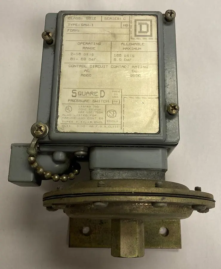 Used SQUARE D 9012 GAW-1 Miscellaneous Equipment (Electrical & Power) | Surplus Asset Holdings #1189598