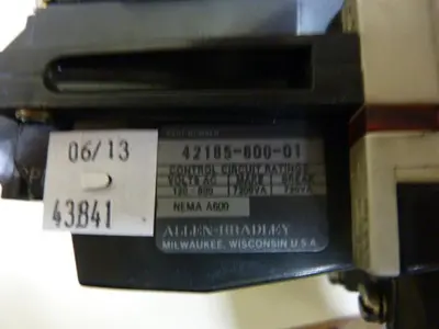 USED ALLEN BRADLEY 509-BOD SER B W41