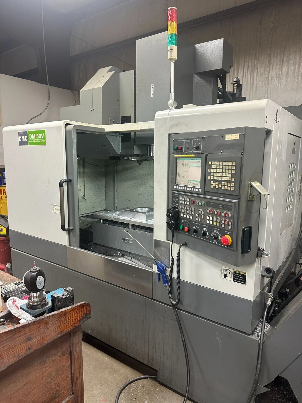 Used 2012 DMC DM 50V Vertical Machining Centers Ohio US | Toolquip, Inc. #1281322