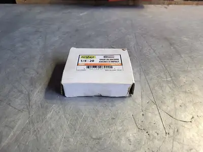 1/4"-20 Zinc Drop In Anchor (Box of 100)