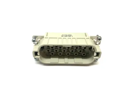 73.710.4058 | Wieland  Heavy Duty Connector Insert 40+PE Contacts - New Other