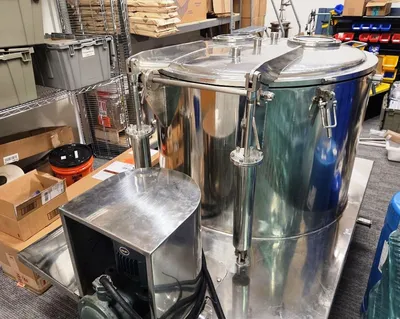 ZCP PPTD-135 hemp/ethanol extraction centrifuge, 316SS.