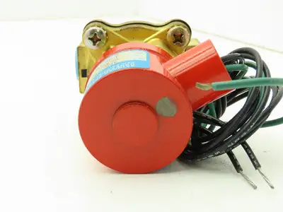 Lancer 4LE2HB3052 2-Way Skinner Solenoid Valve 3/8" NPT N.C. 0-50psi 120v