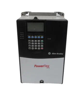 USED ALLEN BRADLEY 20AD014A3AYYAEC1 POWERFLEX 70 SER.A 10HP