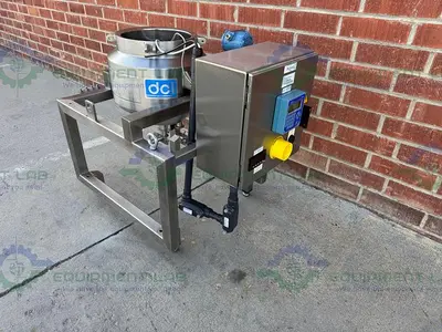 USED DCI 16 LITER  STAINLESS STEEL DIMPLE JACKETED REACTOR W/ CONTROLLER