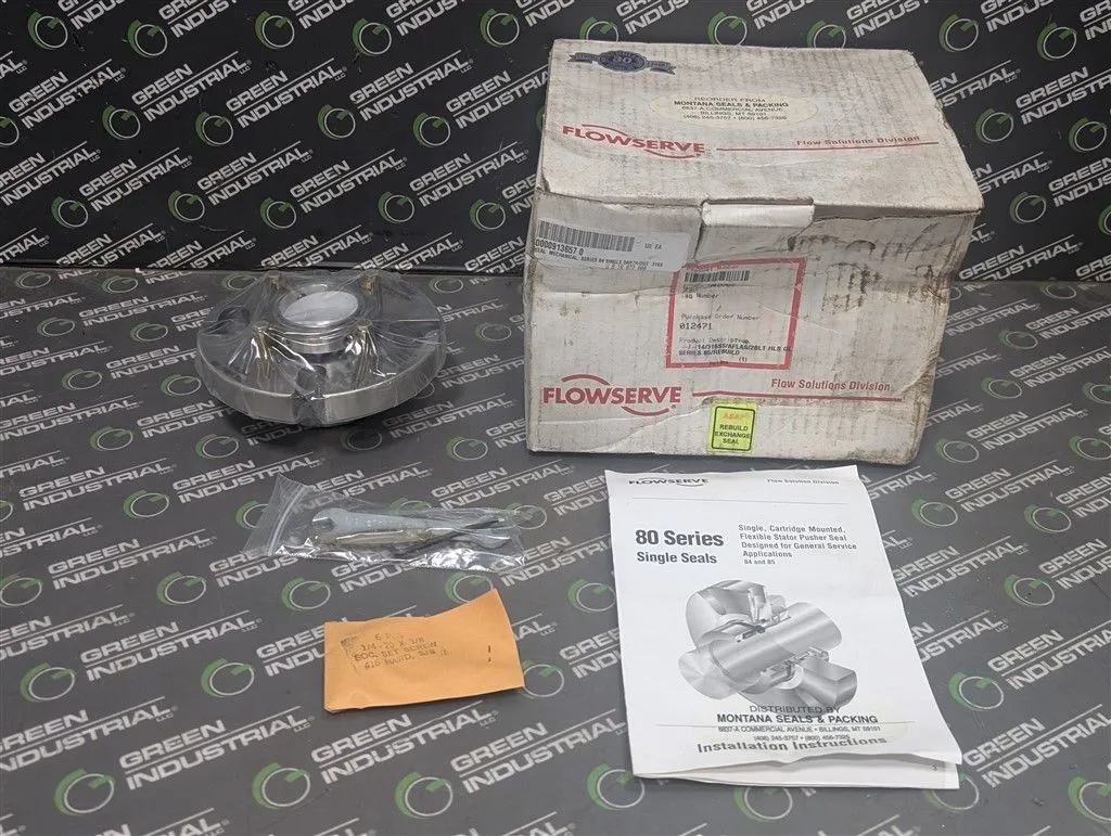 Flowserve R85-14SAH Series 85 Pump Seal -/-14/316SS/AFLAS/2BLT HLS GL SE Rebuilt