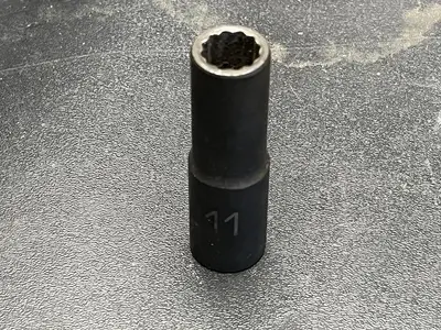 MATCO TOOLS "ADV" BDP11M2V, 3/8" DRIVE, 11MM. SOCKET, 2.5" DEEP/HIGH, 12 POINT.