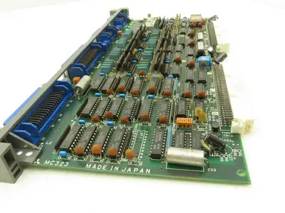 Mitsubishi Mazak BN634A008G52 PCB Printed Circuit Board Card MC323 Lot of 3