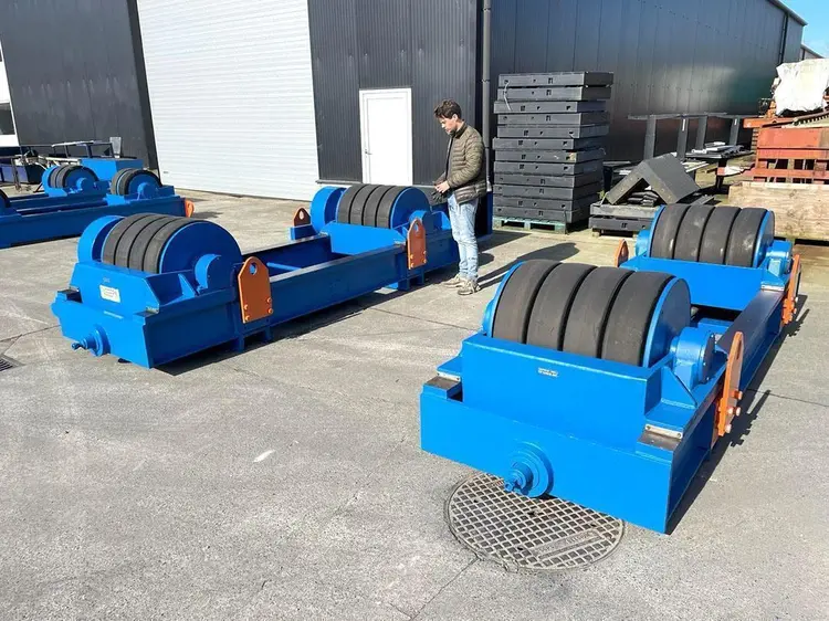 Used PASSERINI WELDING ROTATOR 200 TON Welding Positioners | Apt International N.V #365345