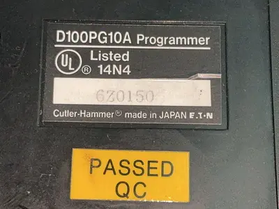 Used CUTLERHAMMER D100PG10A Automation Control (HMI) Ohio US | HGR 24 #1415152