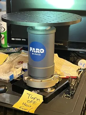 USED 2021 FARO TECHNOLOGIES QUANTUME V2, 7-AXIS, 2.5M REACH