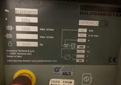 Used DMG GILDEMEISTER CTX620X1000 CNC Lathes Kentucky US | Aucto #686497