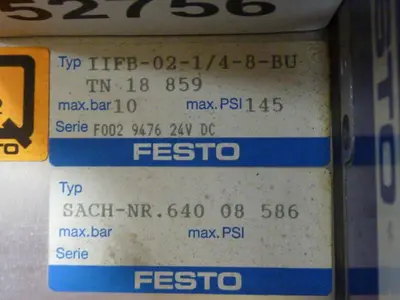 USED FESTO IFB1-02