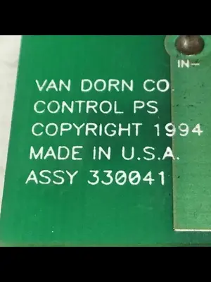 USED VAN DORN PC330-041