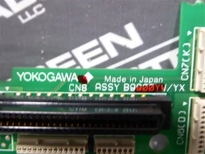 Yokogawa Model B9900YW/YX Chart Recorder Connection Board Assembly Used