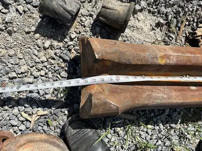 Used AFTERMARKET 9-7/8" CABLE TOOL CHISEL BIT Tool Bits Pennsylvania US | East West Machinery & Drilling #1417419